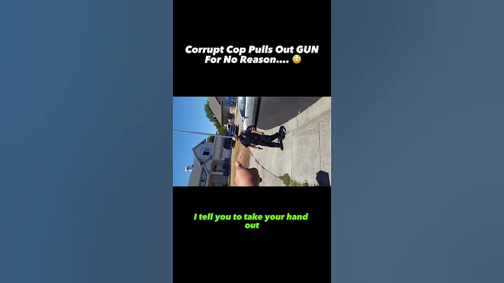 Corrupt Cop Tries Shooting Innocent Man 😱