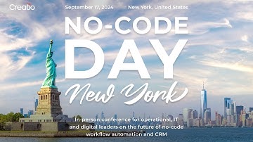 Join No-Code Day New York | September 17, 2024