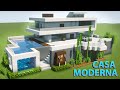 Minecraft Tutorial - Como fazer uma Casa Moderna