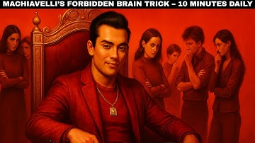 This Brain Hack Awakens a Level of Intelligence Far Beyond Any Genius Alive | Machiavelli 2025