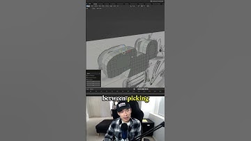 Curving the Edges with Edge Slide - making a 3d game character in Blender - 3.2: Mouse Head