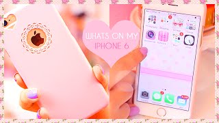 ♥ Whats on my Girly iPhone 6 2015 ♥  Pink iPhone & Editing Apps screenshot 4