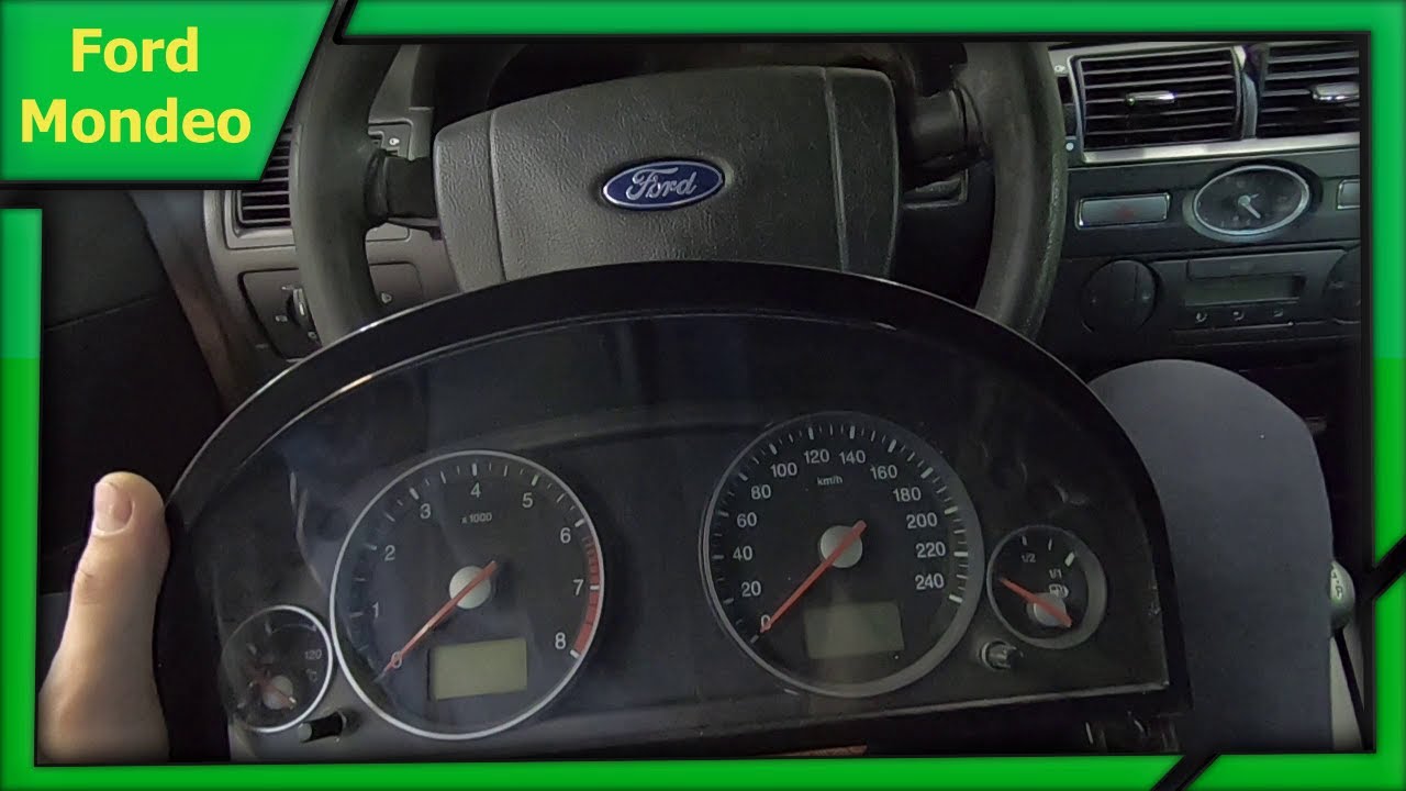 Как снять щиток приборов форд мондео 4 Снимаем панель приборов Ford Mondeo - YouTube