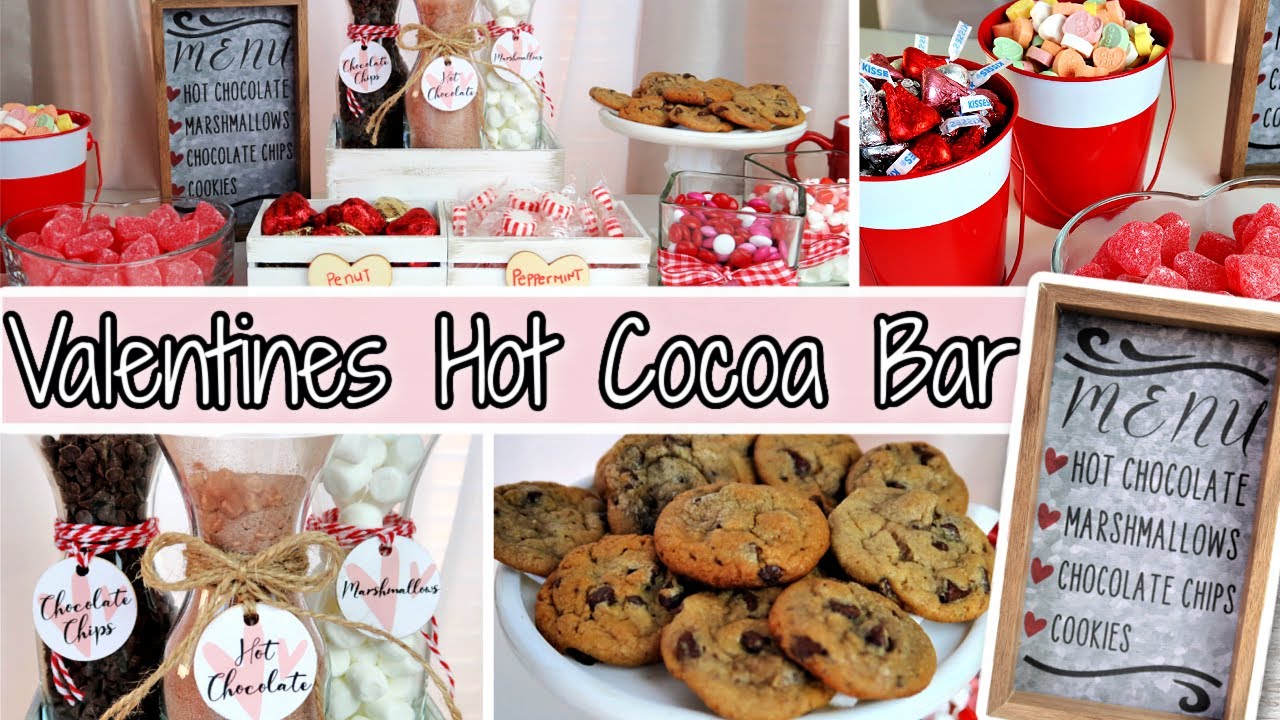 Setting Up An Easy Hot Cocoa Bar • Love From The Oven