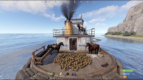 Tug boat Horse farm #rust