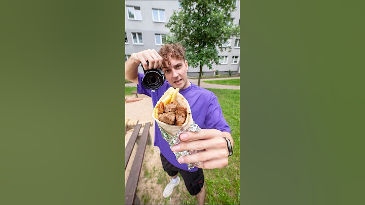 Czy z KAMERĄ dostanę LEPSZEGO KEBABA? 🎥