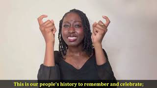 Juneteenth 2025 ASL Vlog from UJDC