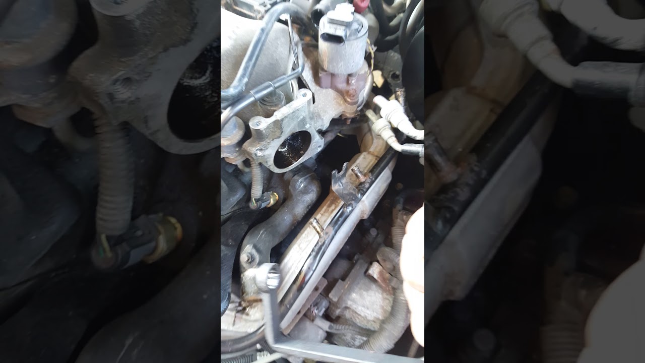 1999 buick century thermostat removal part 4 YouTube