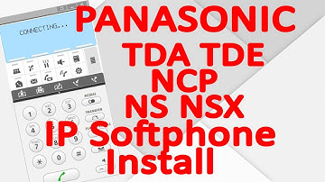 Panasonic IP Softphone installation