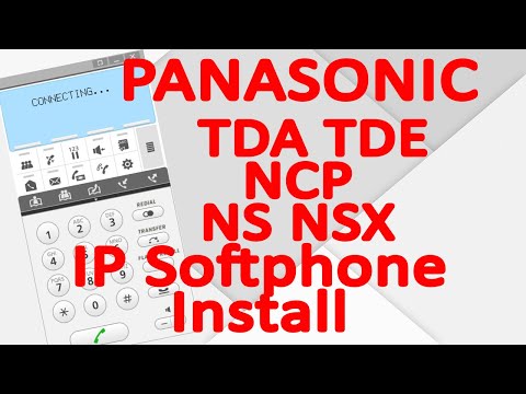 Panasonic IP Softphone installation