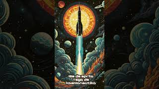 Открытки для эсперантистов ко Дню космонавтики #фантастика #эсперанто #esperanto #открытки