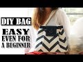 DIY TRENDY HAND BAG CUT & SEW Dream Easy Way To Sew Cute Bag Fast