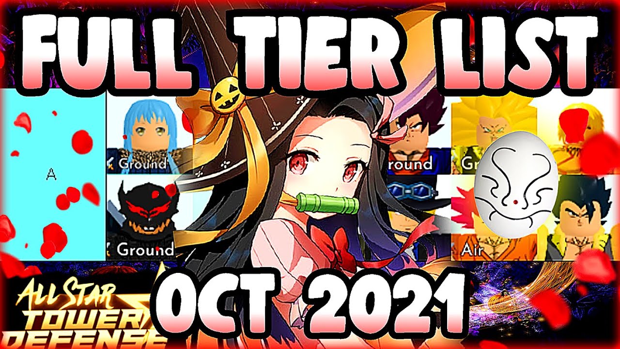 NEW UPDATED All Star Tower Defense Tier List (October 2021