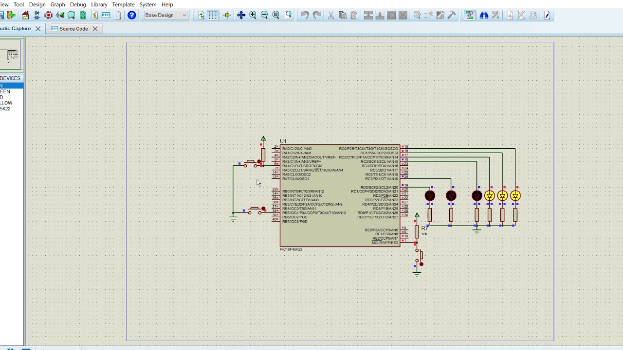 Micro Controlers: Lab 7 - Part 1 - Question 6b (Simulation) - YouTube