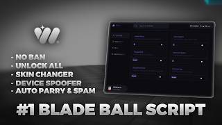 Blade Ball Script - No Ban, Unlock All, Device Spoofer, Auto Parry & Spam More.. (MOBILE & PC)