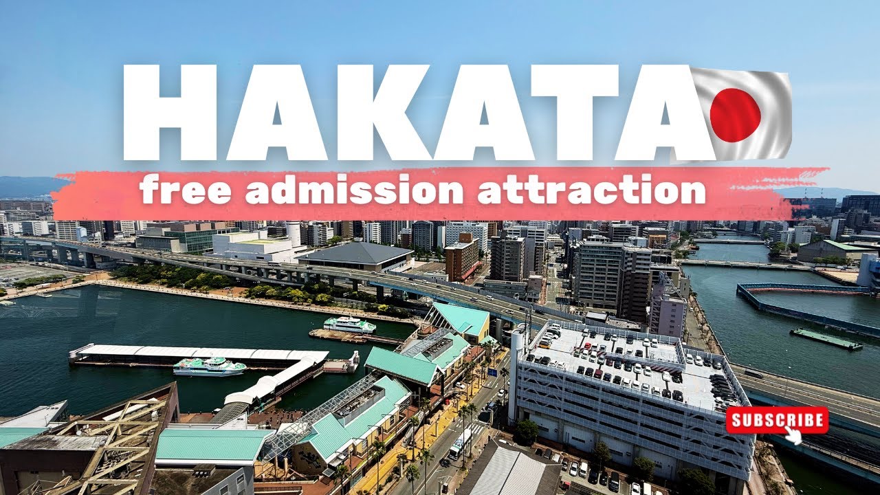PORT OF HAKATA TOWER ‼️FREE ENTRY‼️|| BEST and CHEAP SUSHI PLACE IN FUKUOKA