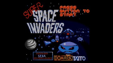 Super Space Invaders (Game Gear) - BGM 01: Title Theme
