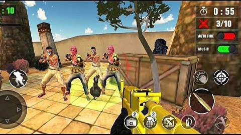 FPS Shooting - Counter Terrorist War Games _ Android Gameplay #3