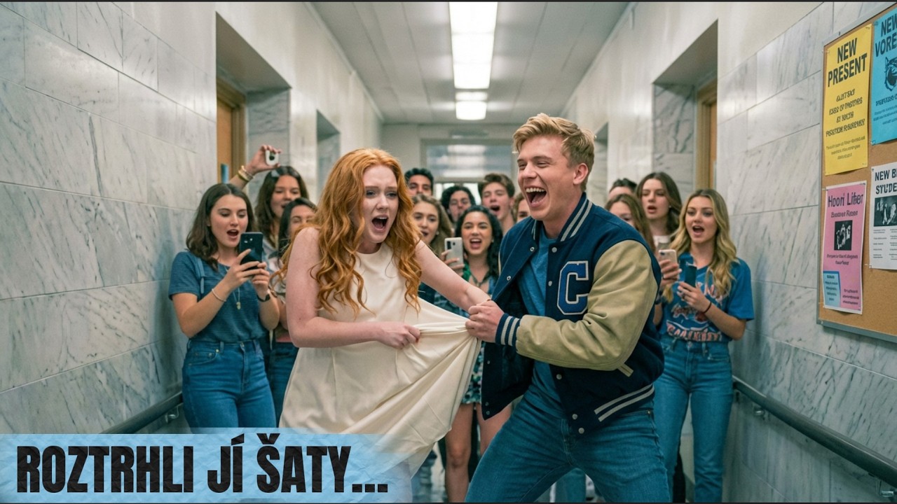 Tyrani ROZTRHLI plaché nové dívce šaty na chodbě — ona tři z nich poslala na pohotovost.