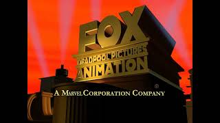 Fox Deadpool Pictures Animation Logo 2005-2011 Television Drama Full Screen Version