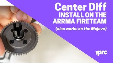 How To Replace the Center Differential in Arrma Fireteam (and Mojave)
