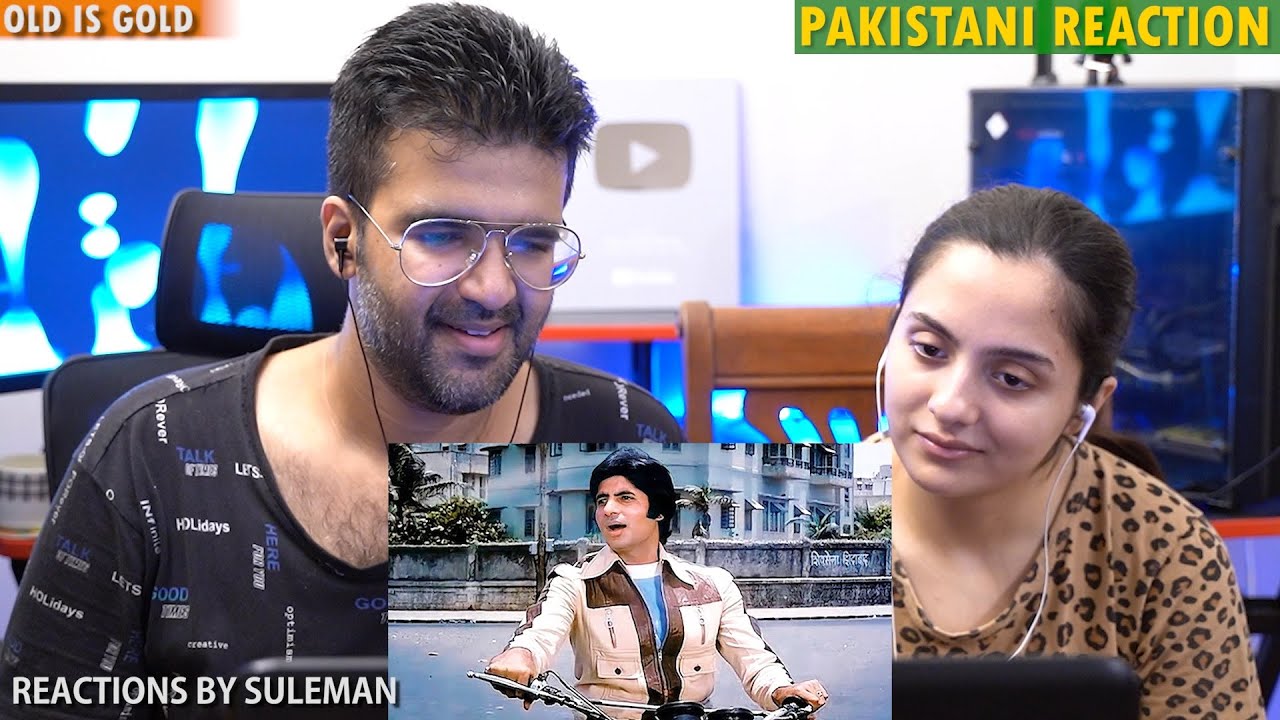 Pakistani Couple Reacts To Rote Hue Aate Hai Sab  Muqaddar Ka Sikandar  Amitabh B  Kishore Kumar