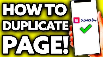 How To Duplicate Page In Wordpress Elementor 2025