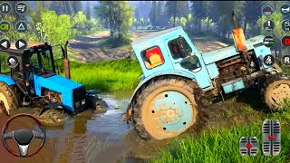 Real Tractor Pulling Simulator 🚜💥 Gameplay 724√ || Best Tractor Games || Flash Gameplay screenshot 5
