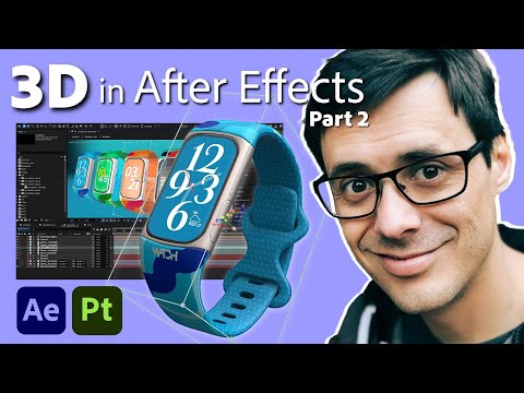 Using After Effects with 3D Models | Getting Started with 3D in After Effects Part 2