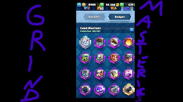 The proper way to grind masteries in 7x elixir! (Clash Royale guide)