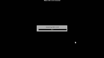 VMware ESXi 6.0 Install