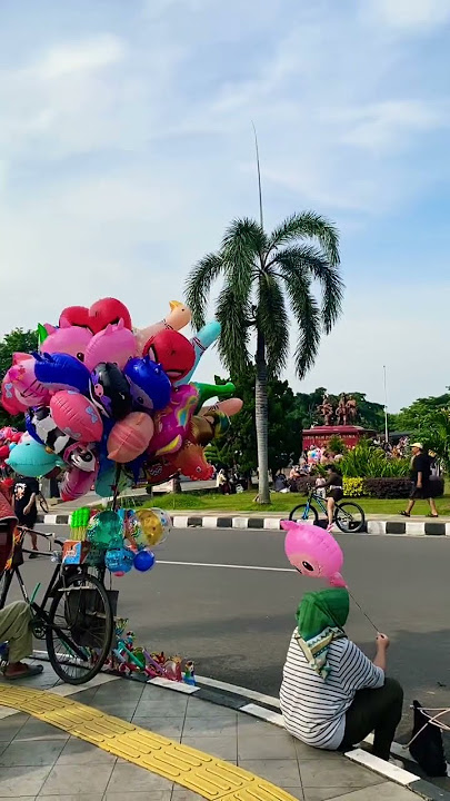 Hore jajan balon labubu pink