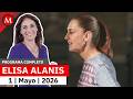 Sheinbaum niega reunión con AMLO en Palenque | Elisa Alanís, 1 de mayo de 2026