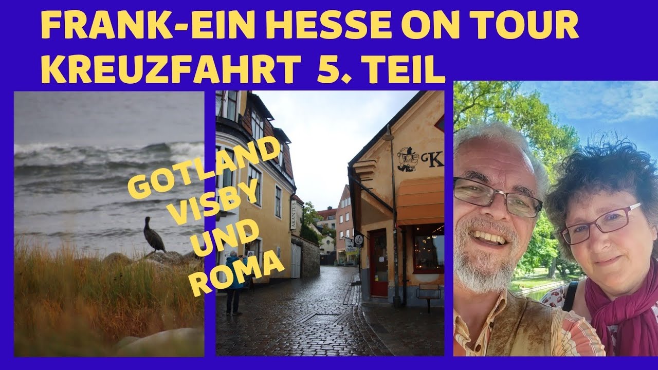 Visby und Roma auf Gotland Kreuzfahrt 5. Teil - YouTube