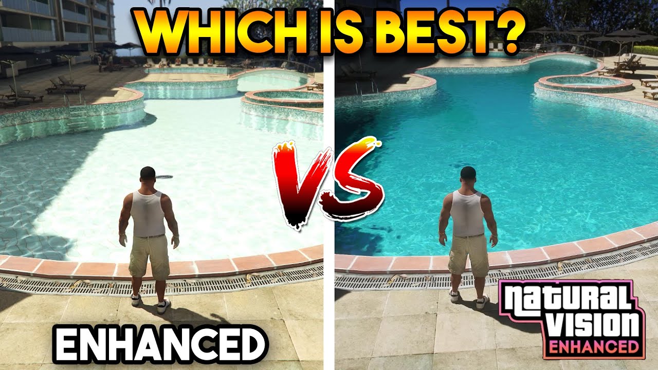 GTA 5 ENHANCED VS GTA 5 NATURAL VISION ENHANCED (WHICH IS BEST?)