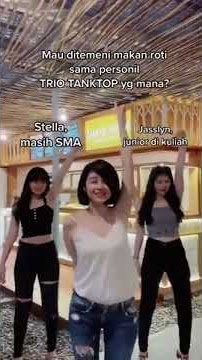 Trio tank top gaes 😂