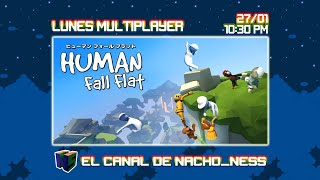 Lunes multiplayer de: Human Fall Flat con Leo8Bits!