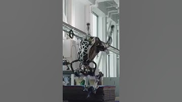 extreme parkour by robots