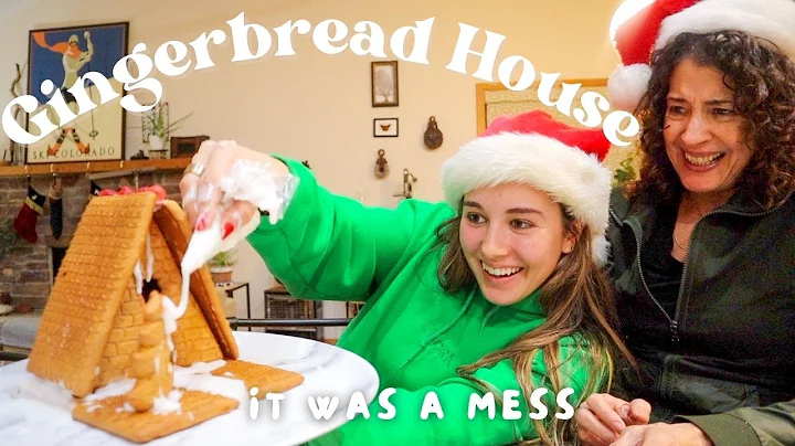 Vlogmas Day 19: Making A Gingerbread House With My...