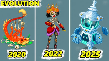 Bone Island Evolution - Full Song - Only Common (My Singing Monsters)