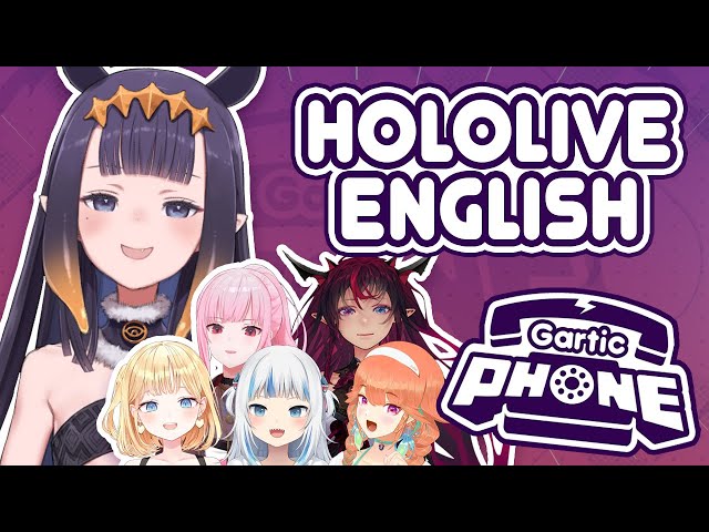 【Gartic Phone】 HoloENana Phoneのサムネイル