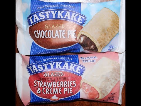 TastyKake: Glazed Chocolate Pie and Strawberries & Crème Pie Review