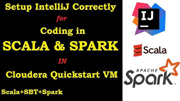 Setup IntelliJ Idea for Spark development on Cloudera VM