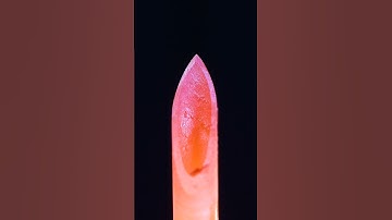 Close up of needle heating 😳 #closeup #ASMR #macrovideo #experiment  #satisfying #ASMRsounds