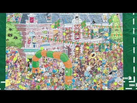 Publiciteit Verslinden Zelden Jan van Haasteren Nijmeegse Vierdaagse - Algemene Review - Puzzel 1000  stukjes - YouTube