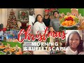 Christmas Morning 2020 | Gift Opening and Gingerbread Theme Buffetscape and Dinner