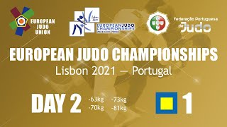 Day 2: Tatami 1 - European Judo Championships 2021