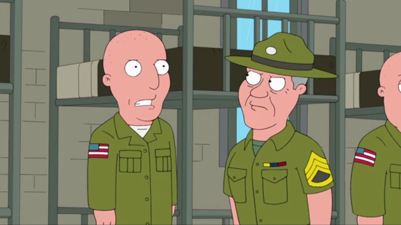 Family Guy - Drill Sergeant der Alzheimer hat - Deutsch - YouTube