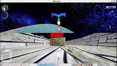 walktrough for "teamwork" in supertuxkart