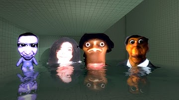 My name is Aughhhh, Michael Jackson, Ao oni and Obunga  in GMod
